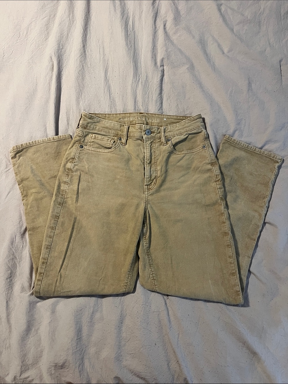 American Eagle Outfitters Corduroy Stretch Mom Straight Jean